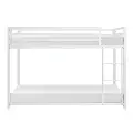 Winnie White Twin-over-Twin Bunk Bed