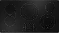 PEP9036DTBB GE Profile 36 Inch Electric Cooktop - Black