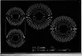 GCCI3067AB Frigidaire Gallery 30 Inch Induction Cooktop - Stainless Steel