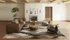 DZ5PU5X8/DENIZI-RUG Denizi 5 x 8 Geometric Putty Area Rug