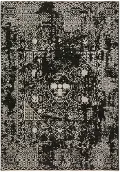 AY3MN5X8/DENIZI-RUG Antalya 5 x 8 Midnight Black Area Rug
