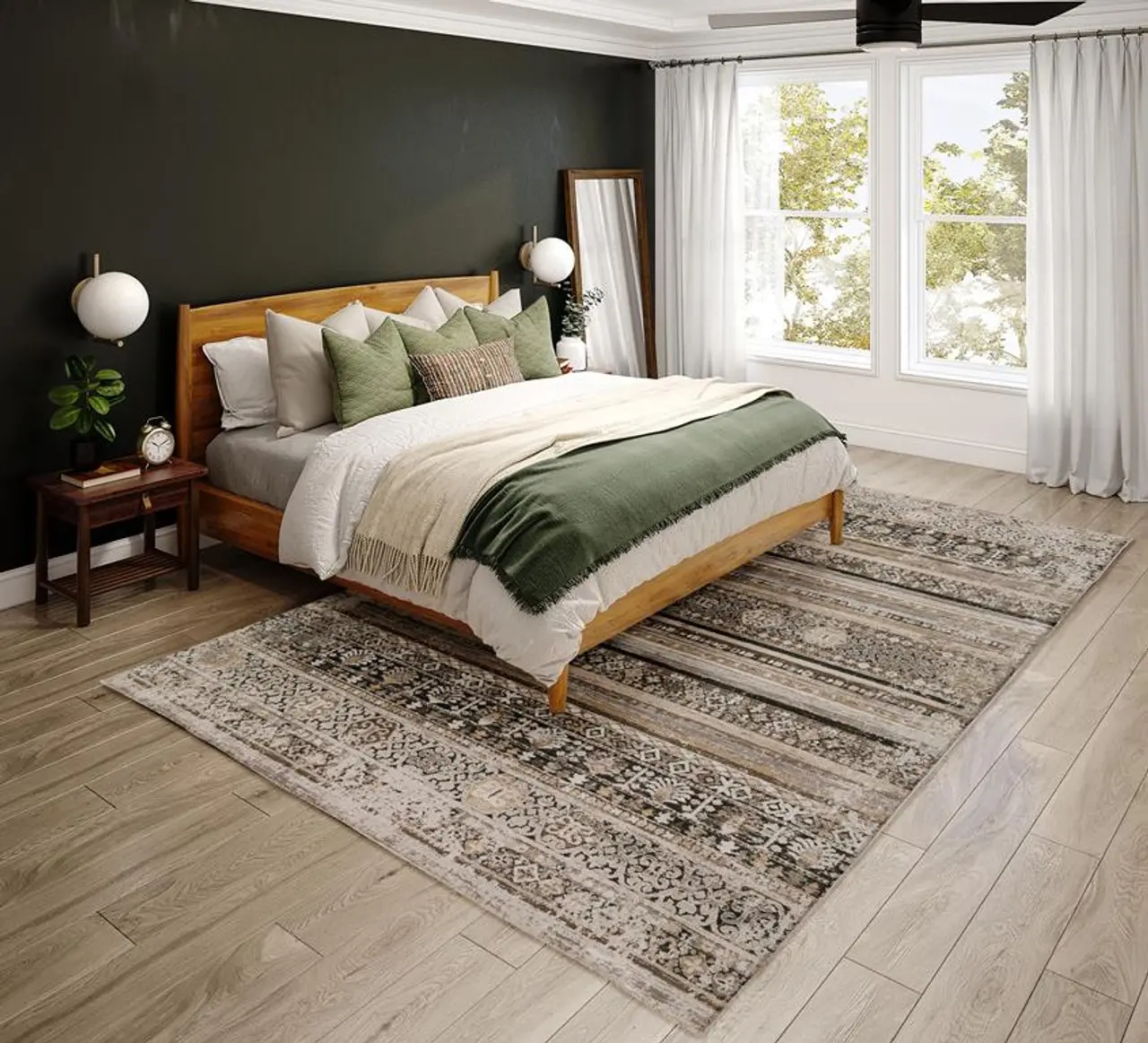 AY1TP5X8/ANTALYA-RUG Antalya 5 x 8 Vintage Taupe Area Rug-2