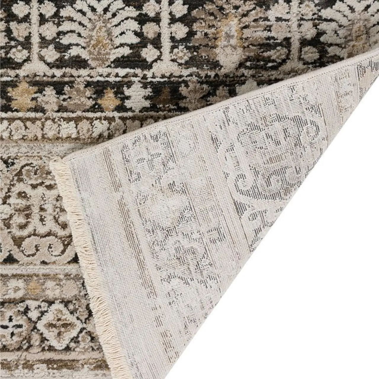 AY1TP5X8/ANTALYA-RUG Antalya 5 x 8 Vintage Taupe Area Rug-5