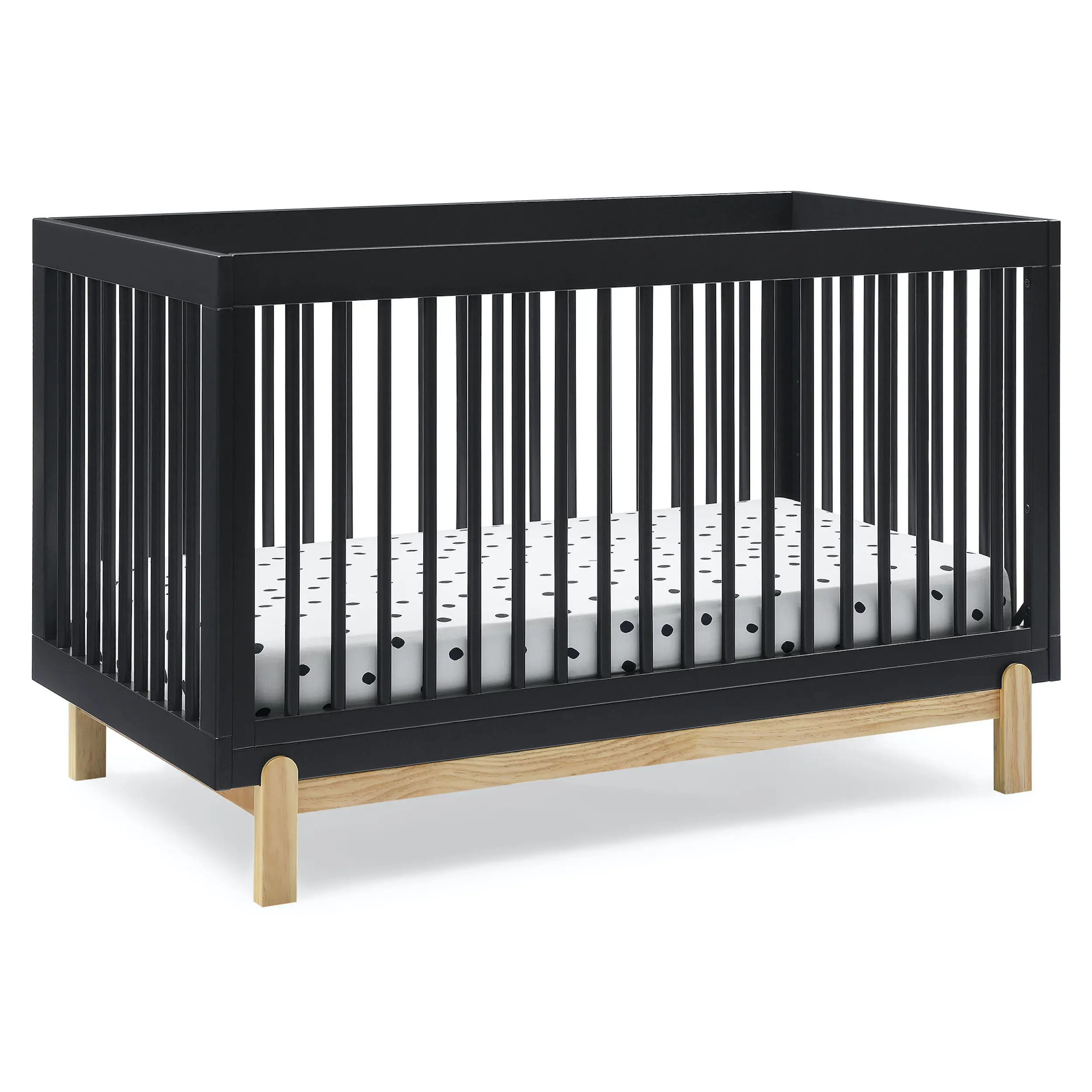Poppy Dark Gray 4-in-1 Convertible Crib-3