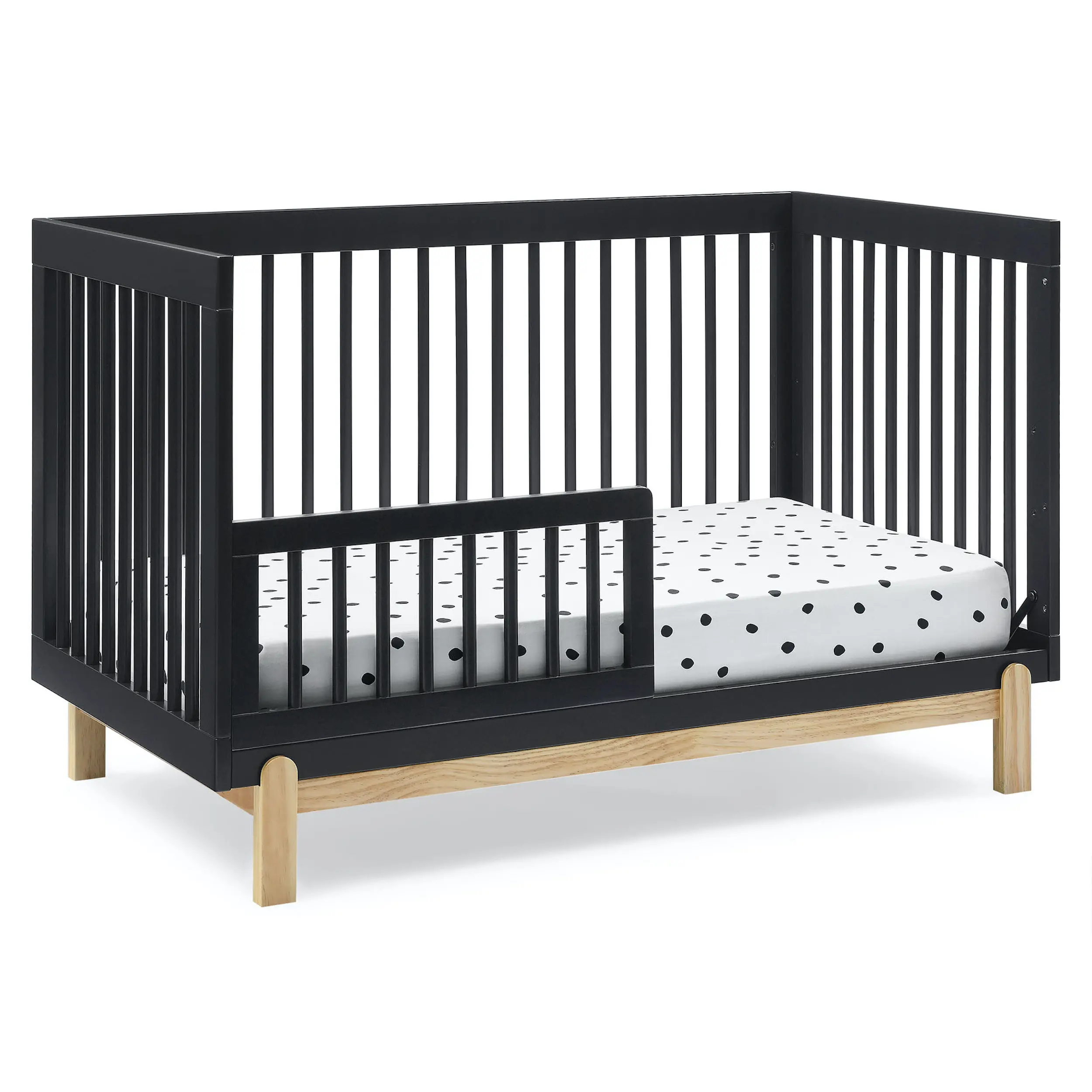 Poppy Dark Gray 4-in-1 Convertible Crib-4