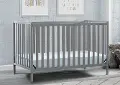 Heartland Gray 4-in-1 Convertible Crib