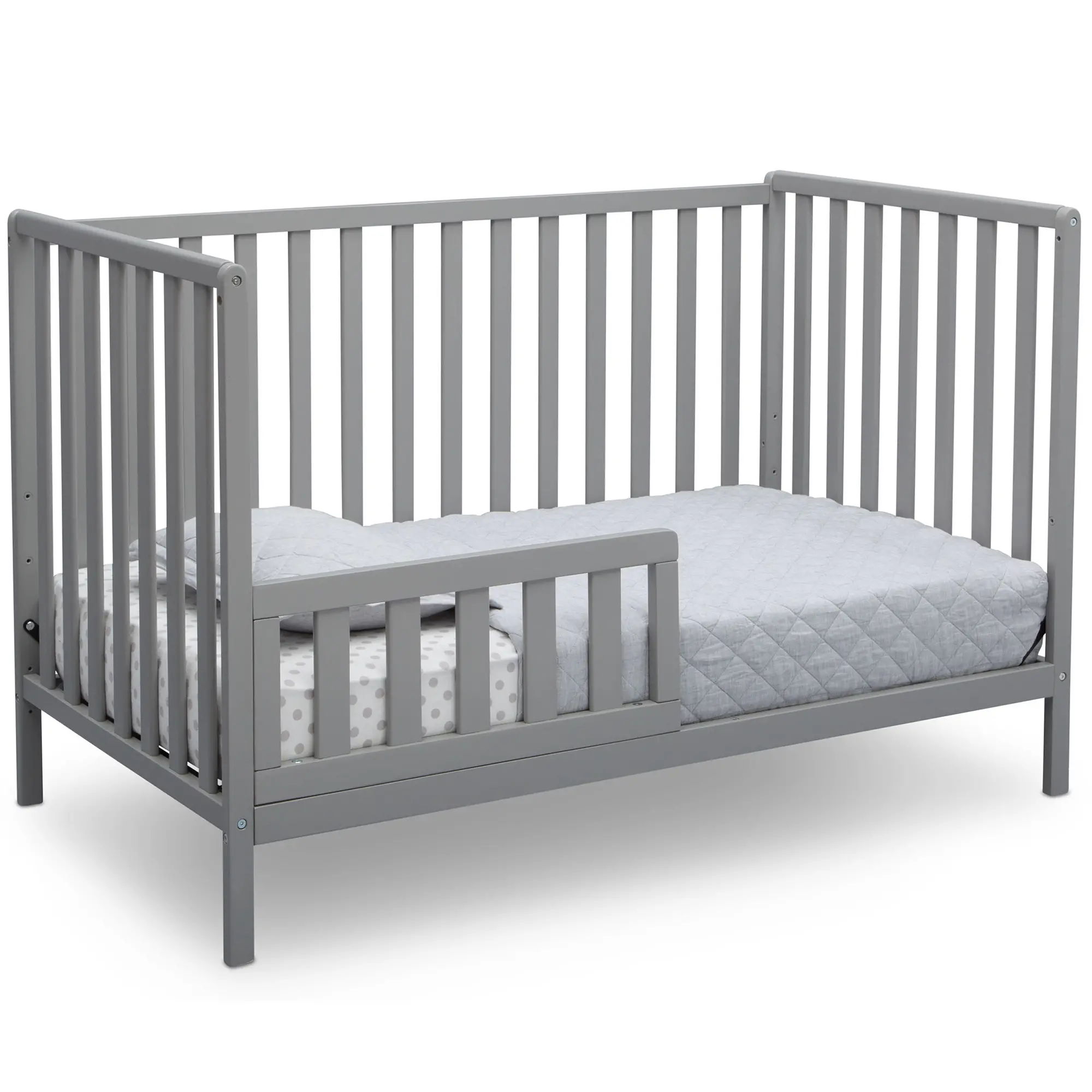 Heartland Gray 4-in-1 Convertible Crib-4