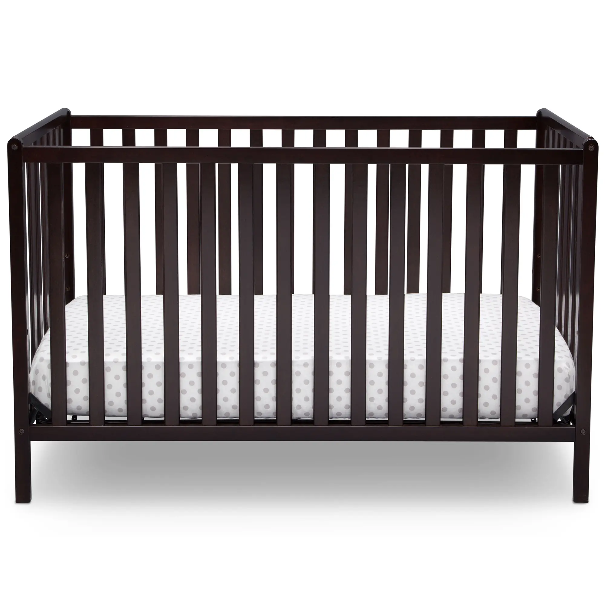 Heartland Brown 4-in-1 Convertible Crib-1