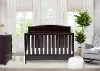 Emery Dark Brown 4-in-1 Convertible Crib