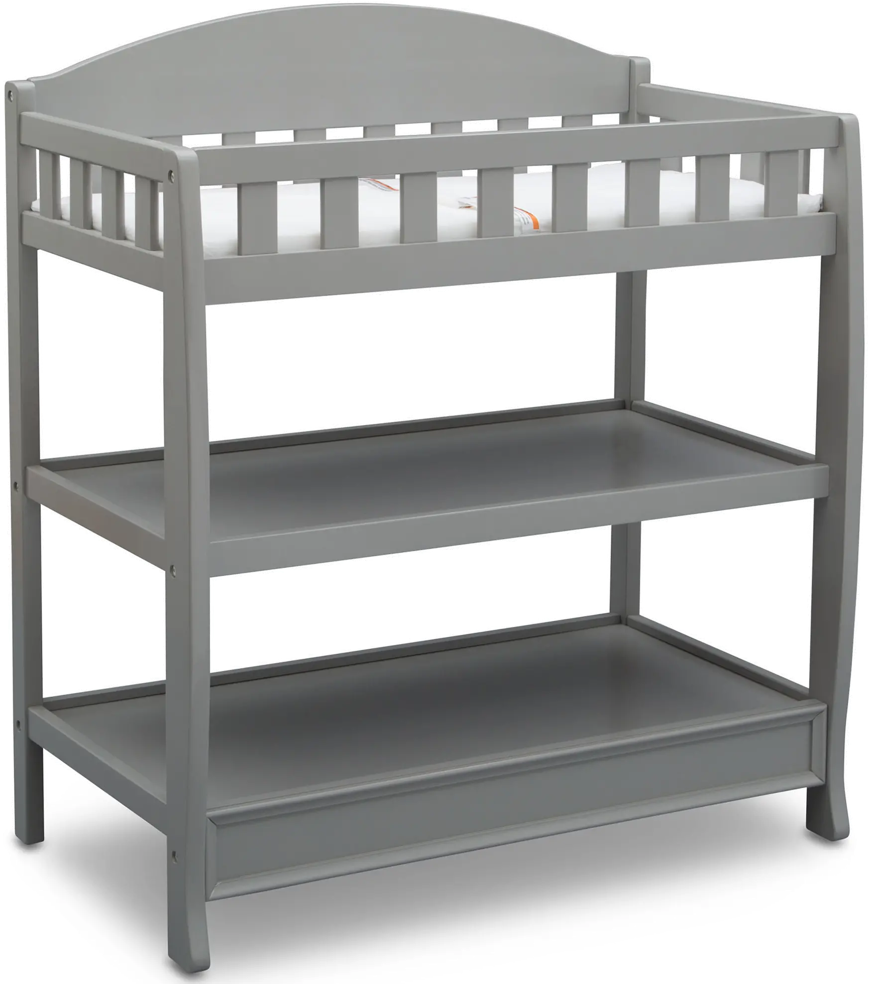 Wilmington Gray Changing Table with Pad-5