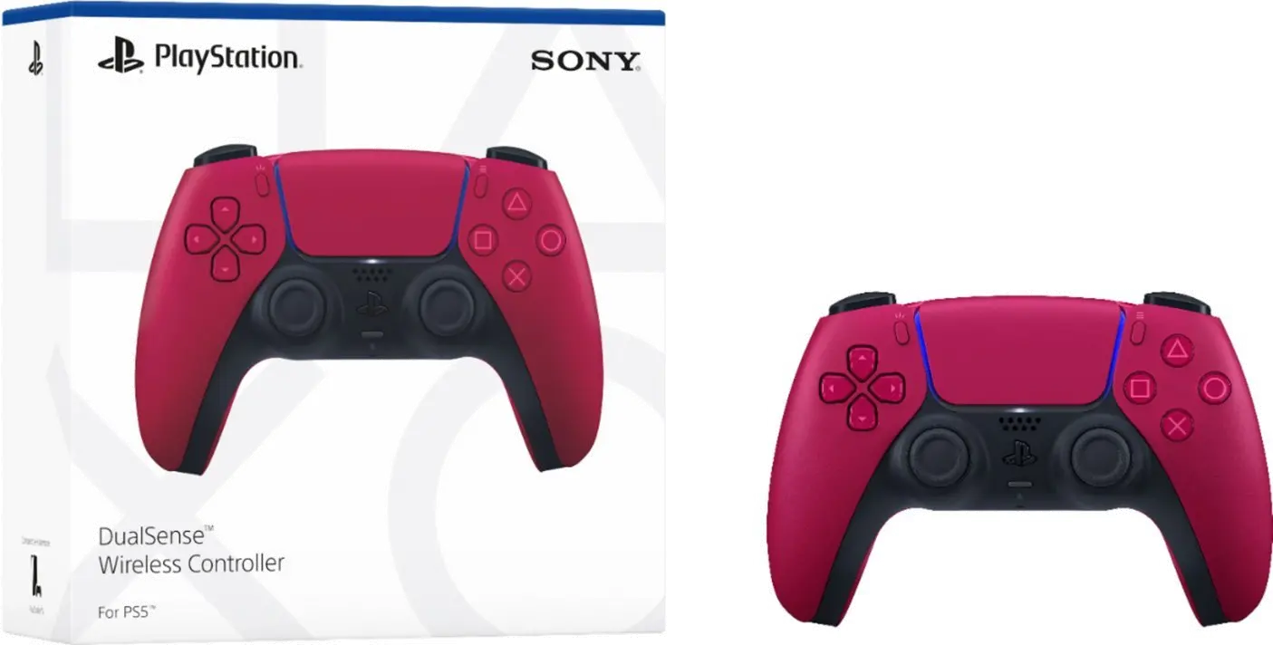 1000050734 Sony PS5 DualSense Wireless Controller - Cosmic Red-2