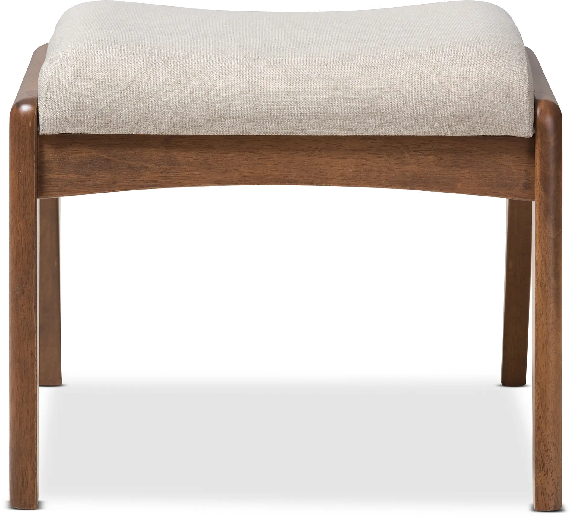 133-7143-RCW Roxy Beige and Walnut Ottoman-1