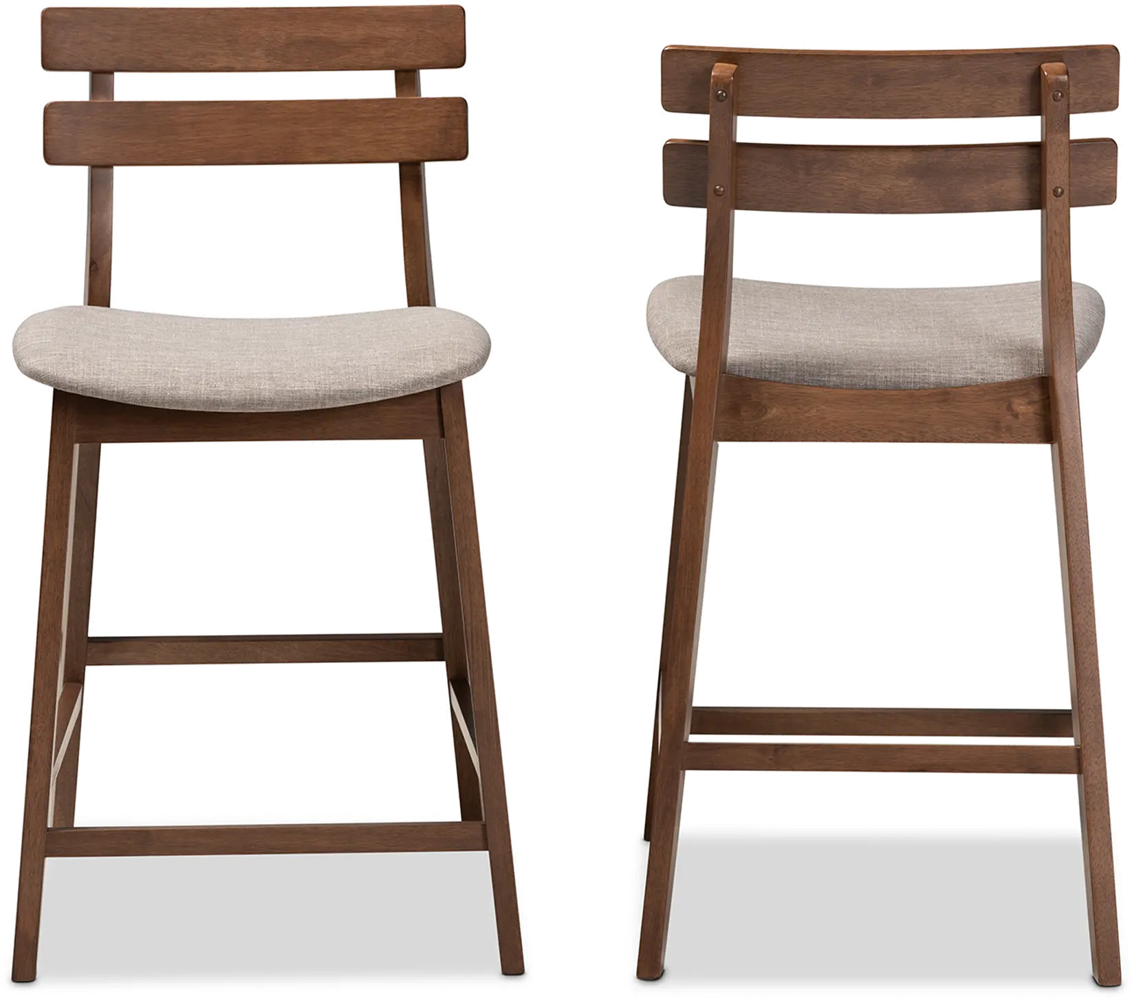 159-9697-RCW Larine Light Gray Counter Height Stool (Set of 2)-4