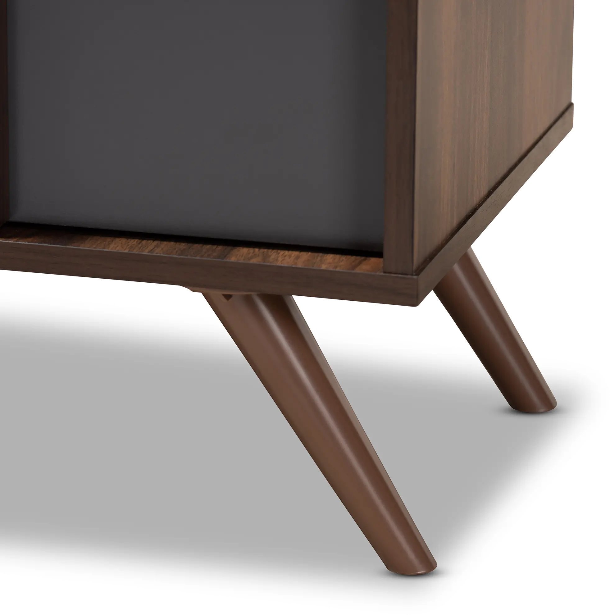 168-10758-RCW Naoki Gray and Walnut Wood Shoe Cabinet-10
