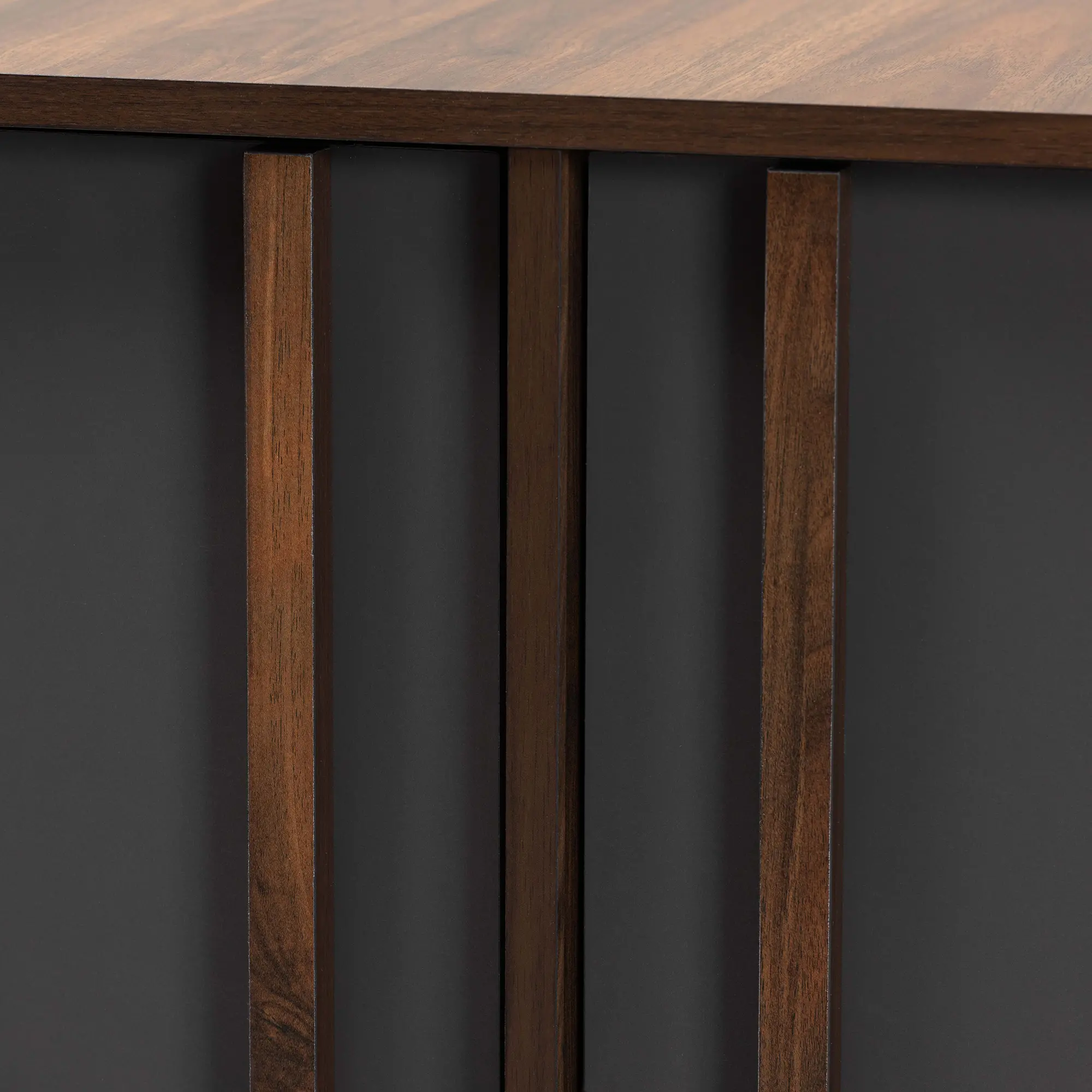 168-10758-RCW Naoki Gray and Walnut Wood Shoe Cabinet-9