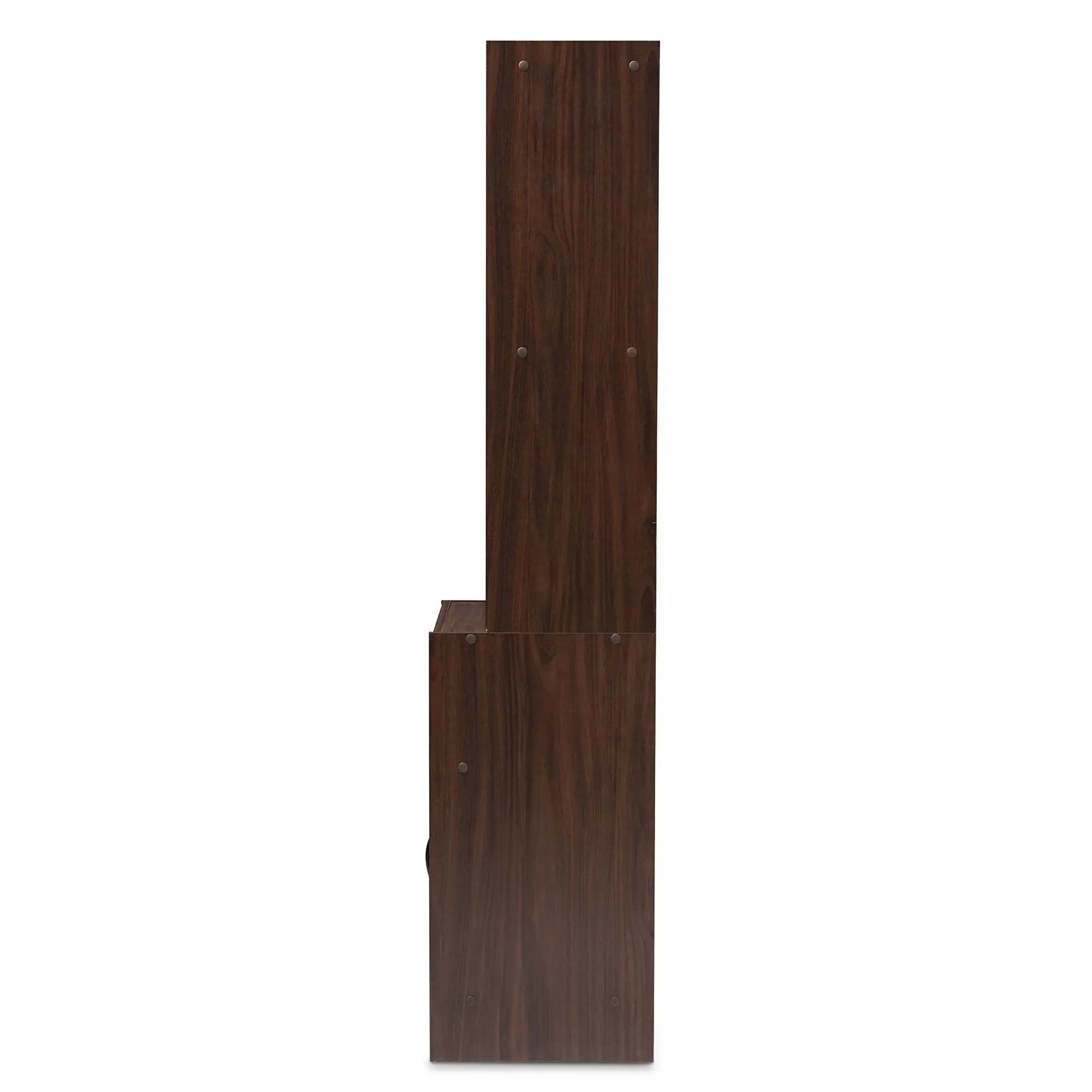 147-8318-RCW Laura Brown Kitchen Cabinet and Hutch-8