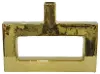 16  Gold Horizontal Vase