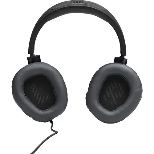 JBLQ100XBLKGRNAM JBL Quantum 100 Wired Over-Ear Gaming Headset-5
