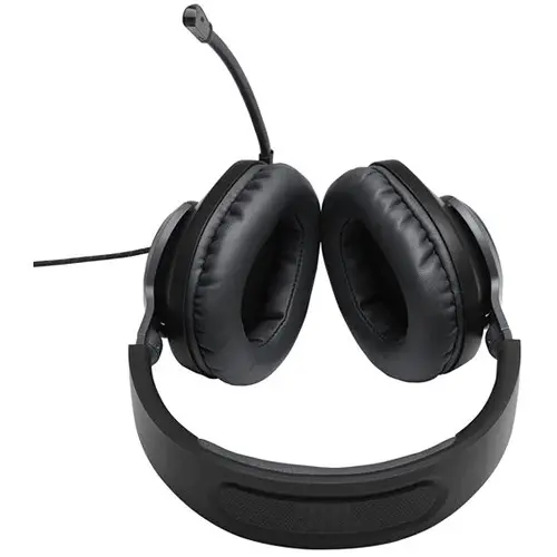 JBLQ100XBLKGRNAM JBL Quantum 100 Wired Over-Ear Gaming Headset-6