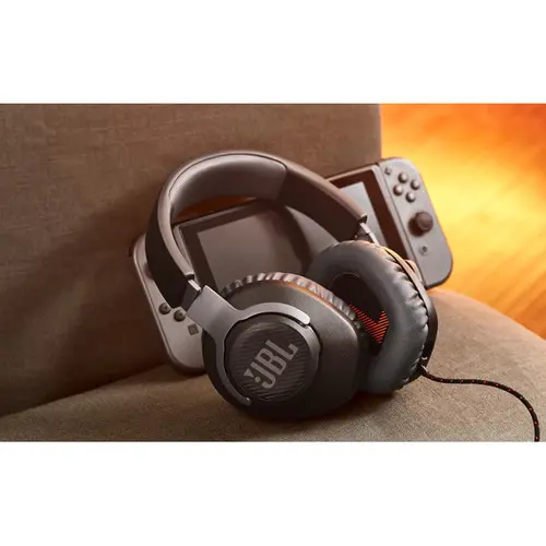 JBLQ100XBLKGRNAM JBL Quantum 100 Wired Over-Ear Gaming Headset-2