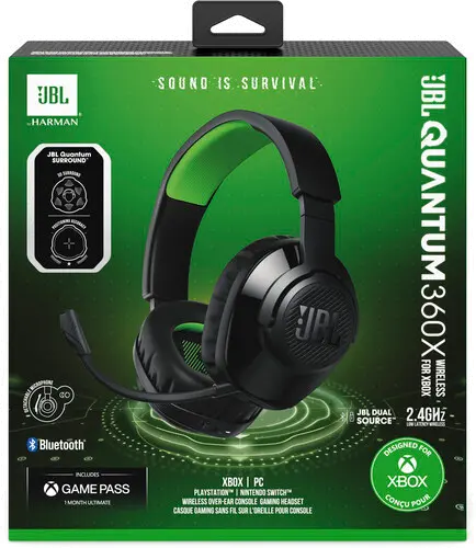 JBLQ360XWLBLKGRNAM JBL Quantum 360X Wireless Gaming Headset for Xbox-8