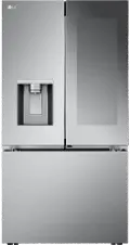LRYKC2606S LG 26 cu ft InstaView® French Door Refrigerator - Counter Depth Stainless Steel