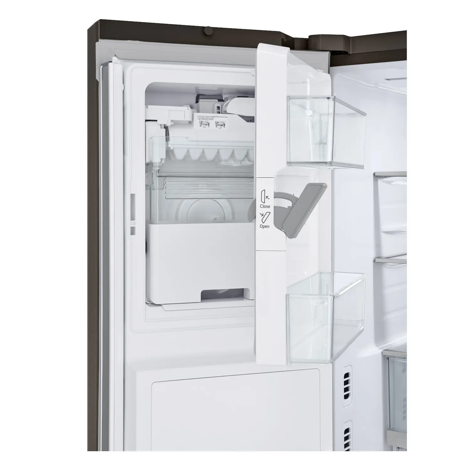 LRYXC2606D LG 25.5 cu ft French Door Refrigerator - Counter Depth Black Stainless Steel-15