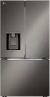LRYXC2606D LG 25.5 cu ft French Door Refrigerator - Counter Depth Black Stainless Steel