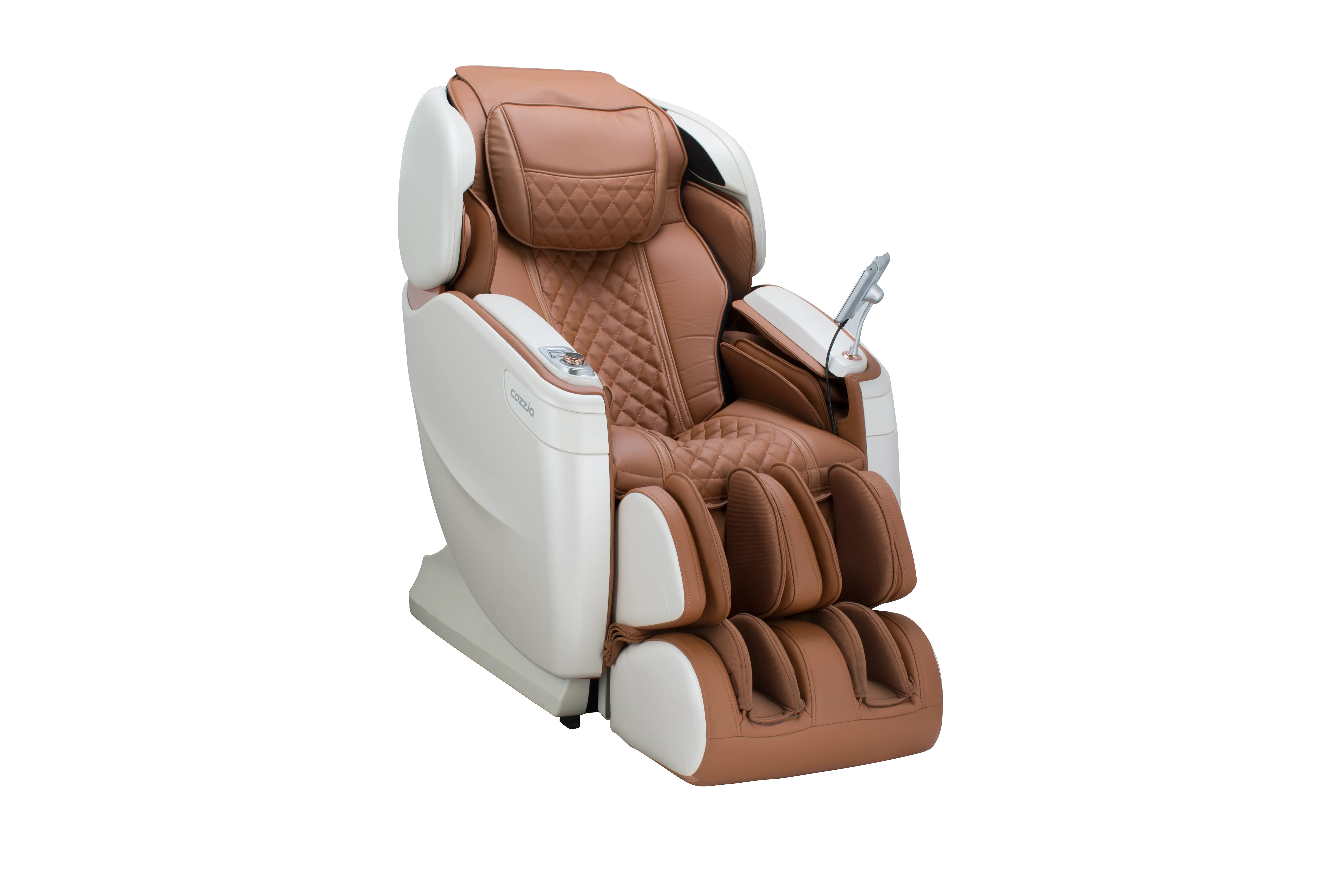 3PC/711V/MSG/CAP/PWH Cozzia Brown CZ-711 Qi SE Massage Chair-1