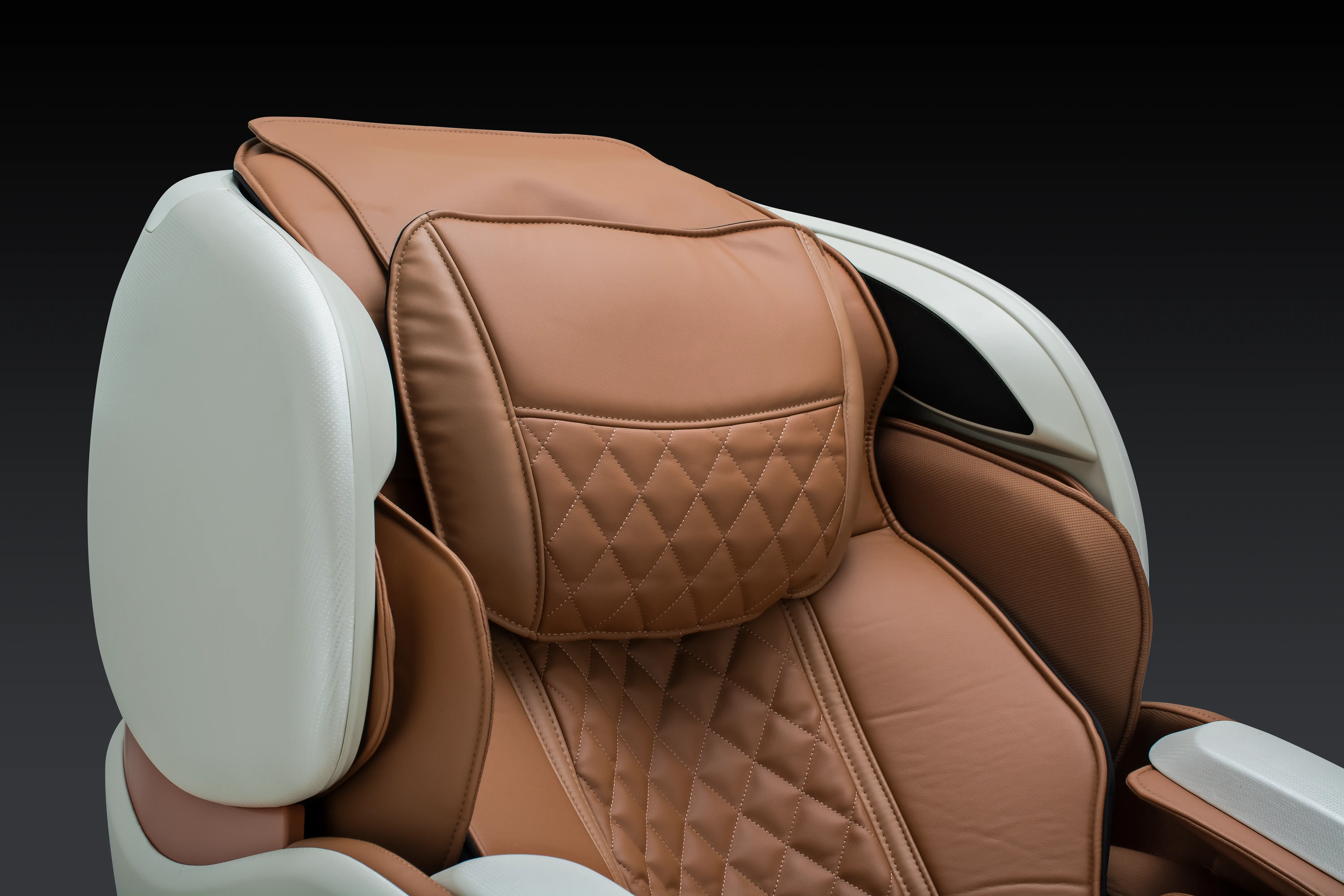 3PC/711V/MSG/CAP/PWH Cozzia Brown CZ-711 Qi SE Massage Chair-10