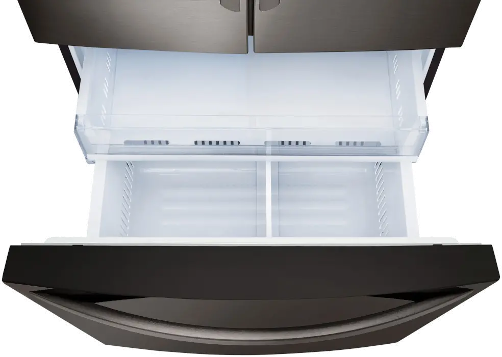 LRFS28XBD LG 28 Cu Ft French Door Refrigerator - Black Stainless Steel-14