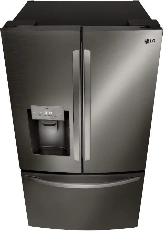 LRFS28XBD LG 28 Cu Ft French Door Refrigerator - Black Stainless Steel-17