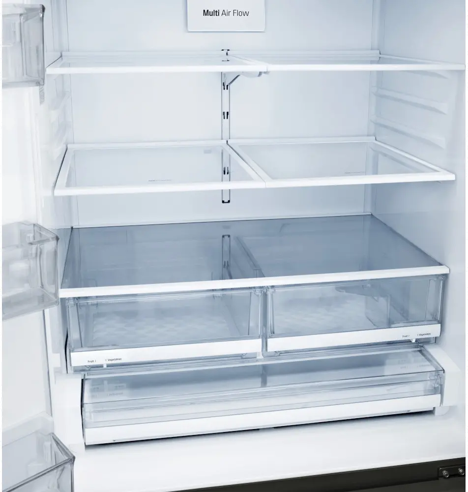 LRFS28XBD LG 28 Cu Ft French Door Refrigerator - Black Stainless Steel-6