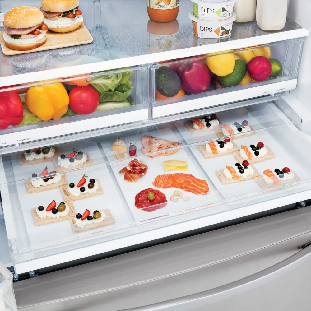 LRFS28XBS LG 28 Cu Ft French Door Refrigerator - Stainless Steel-10