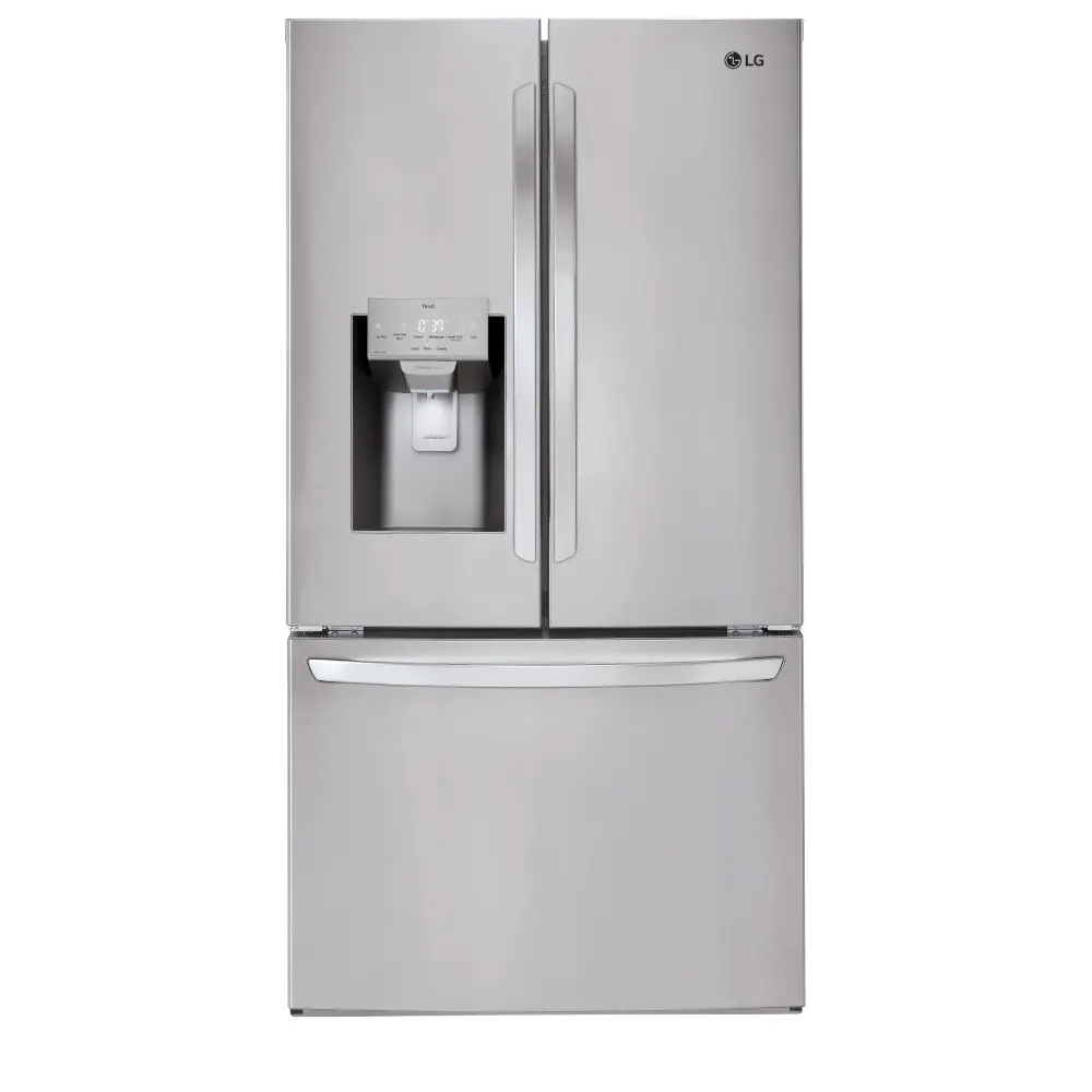 LRFS28XBS LG 28 Cu Ft French Door Refrigerator - Stainless Steel-1