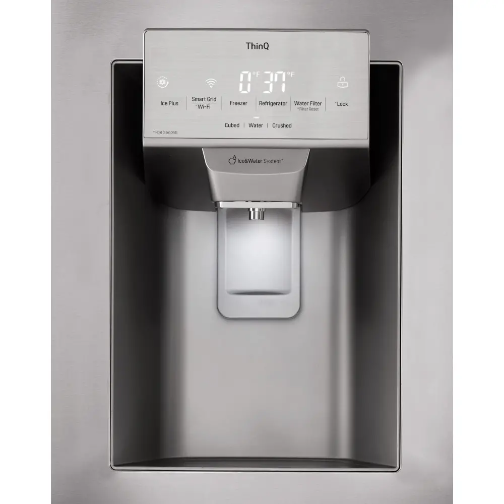 LRFS28XBS LG 28 Cu Ft French Door Refrigerator - Stainless Steel-3
