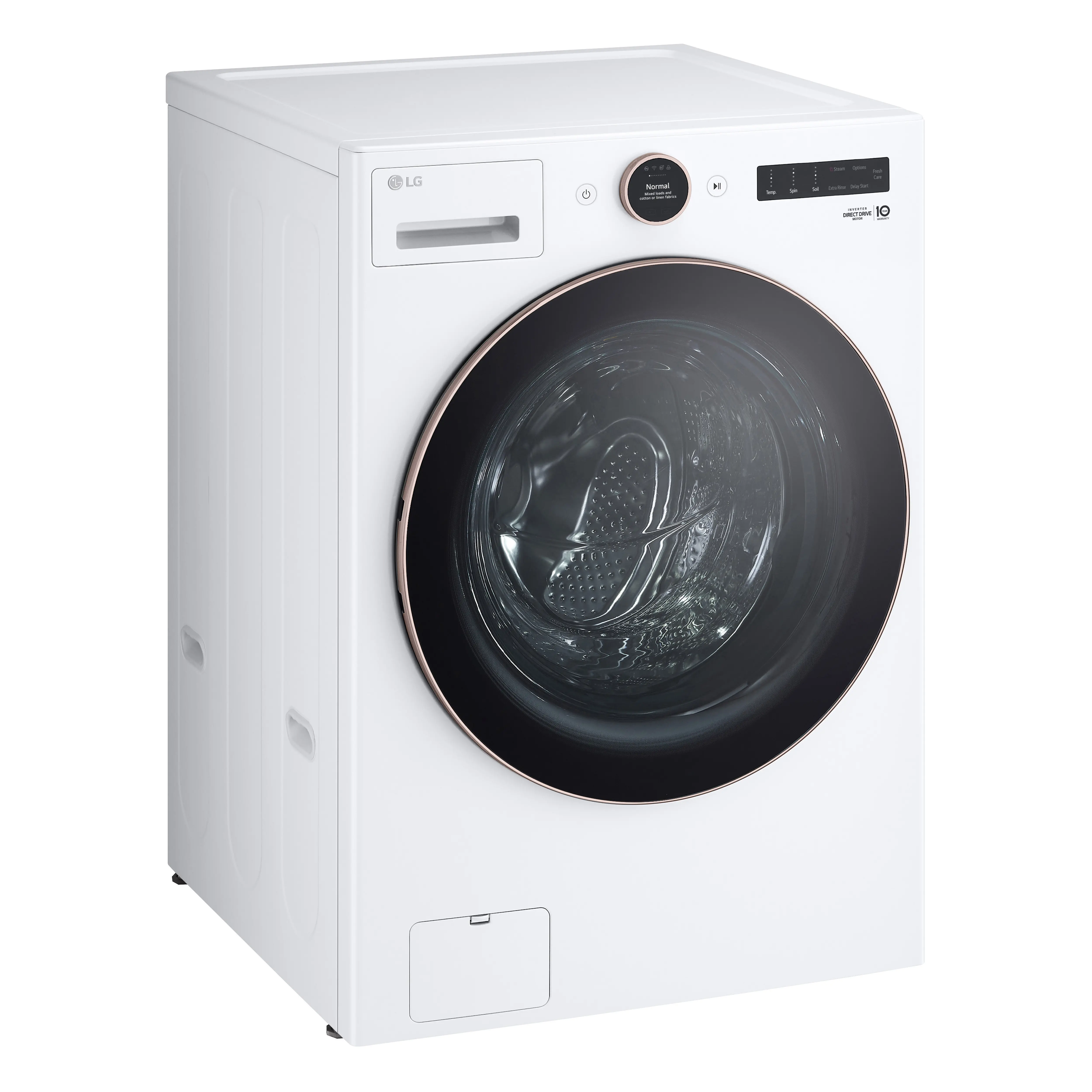 WM6500HWA LG 5 cu ft Front Load Washer - White 6500W-10