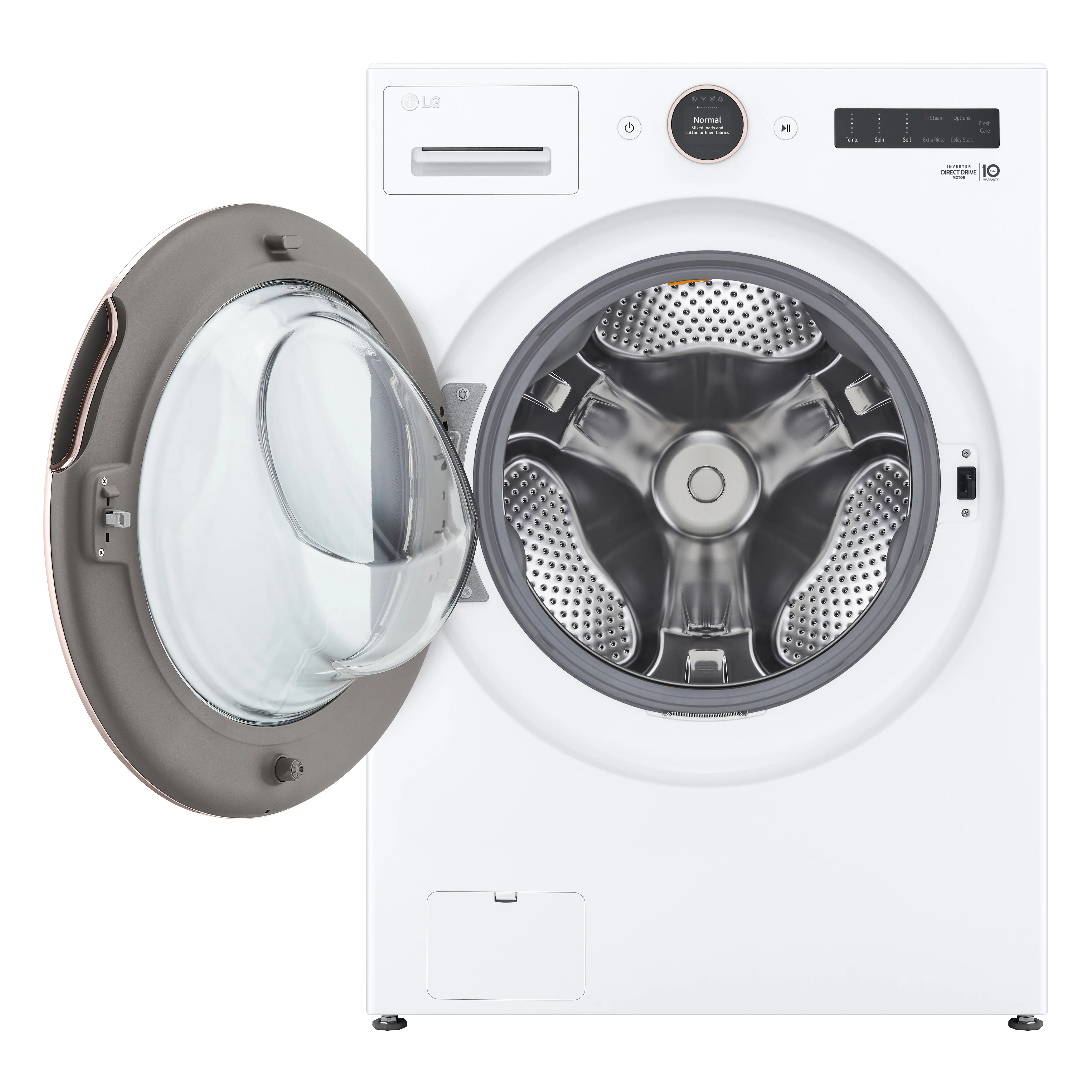 WM6500HWA LG 5 cu ft Front Load Washer - White 6500W-4