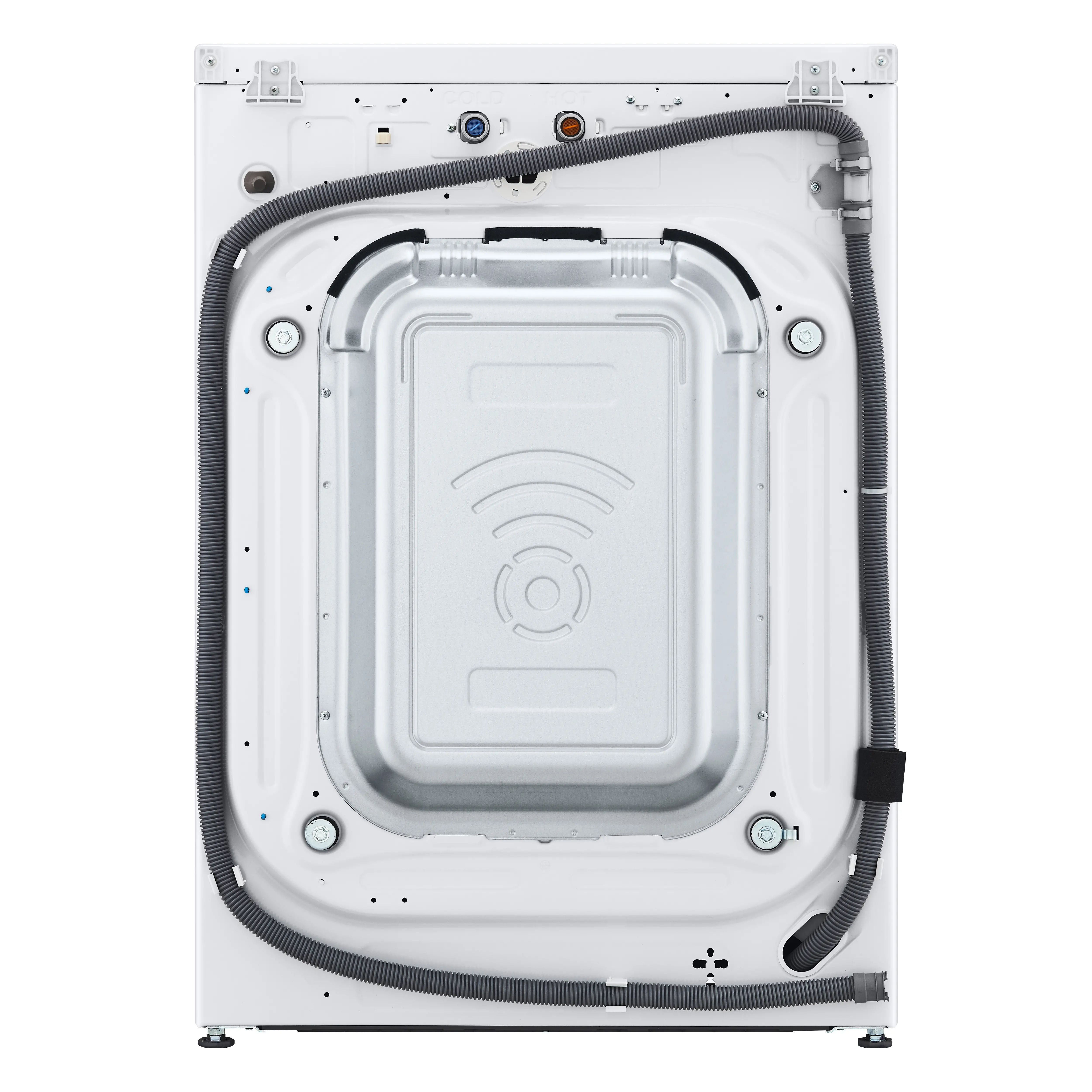 WM5500HWA LG 4.5 cu ft Front Load Washer - White 5500W-11