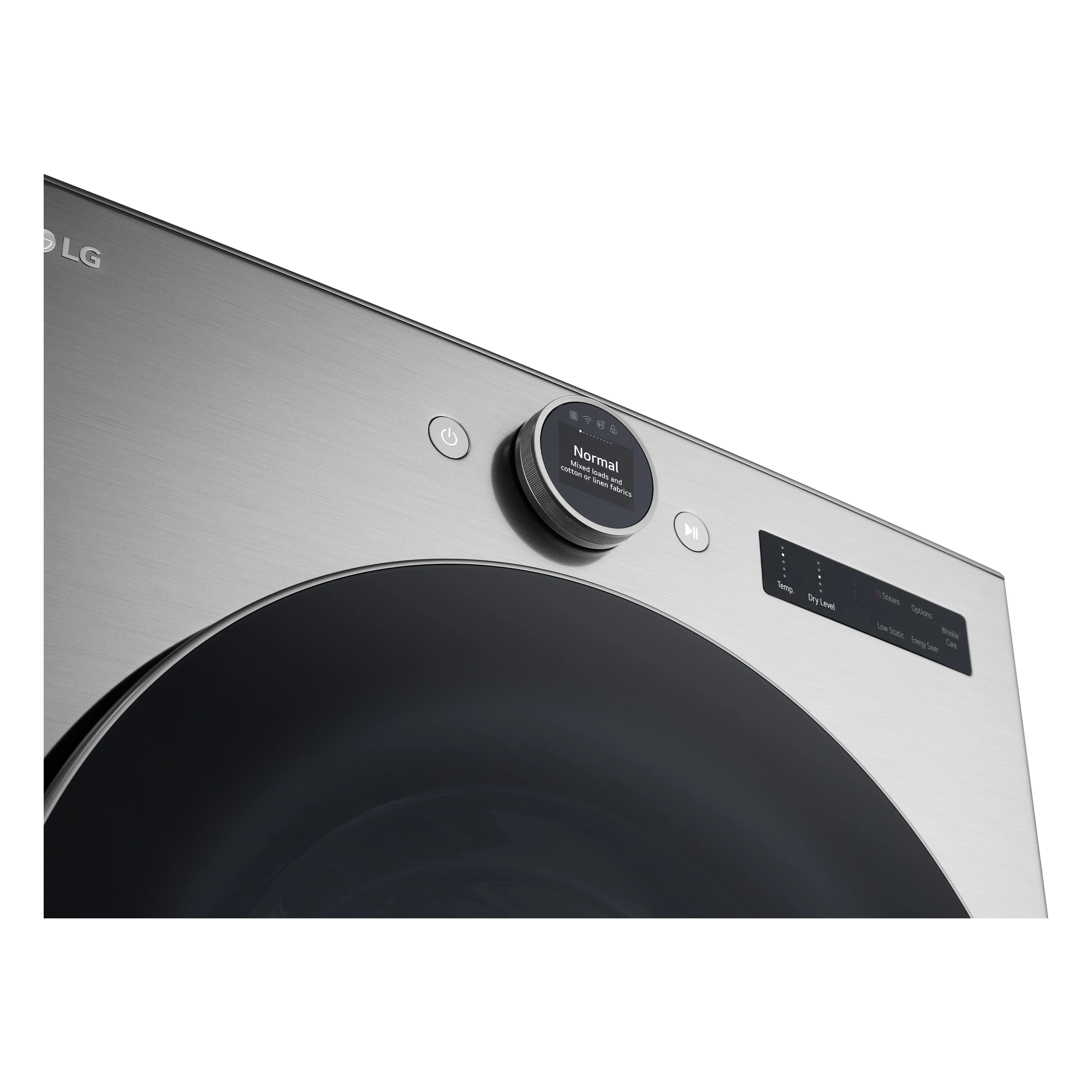 DLGX5501V LG 7.4 cu ft Gas Dryer - Graphite Steel 5500W-7