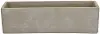 11  Rectangular Gray Resin Planter