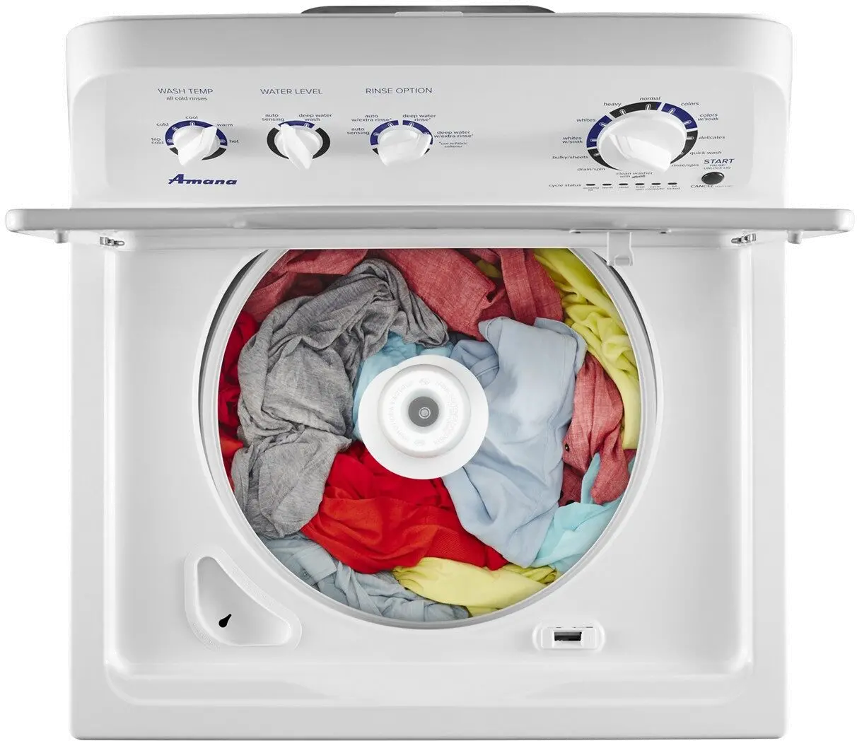 NTW4519JW Amana 3.8 cu ft Top Load Washer - White, 4519-3