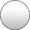 Black Decorative Metal Mirror