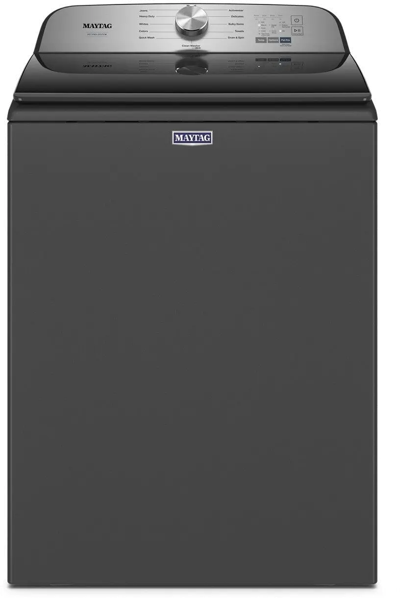 MVW6500MBK Maytag 4.7 cu ft Pet Pro Washer - Black M6500-1