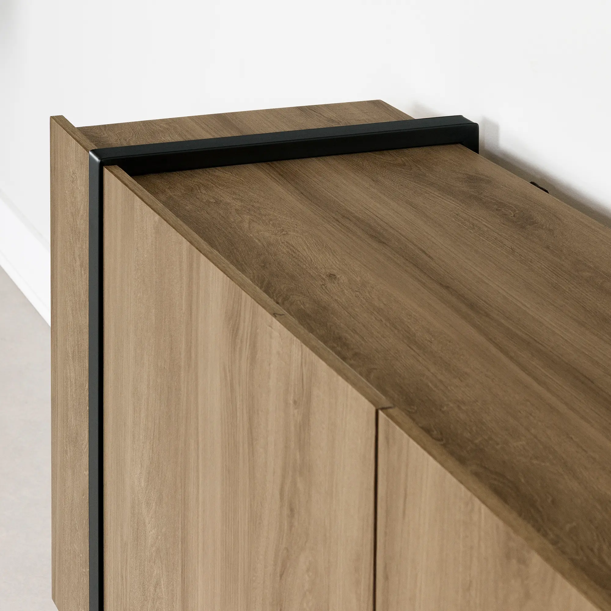 14384 Mezzy Light Brown Sideboard-7