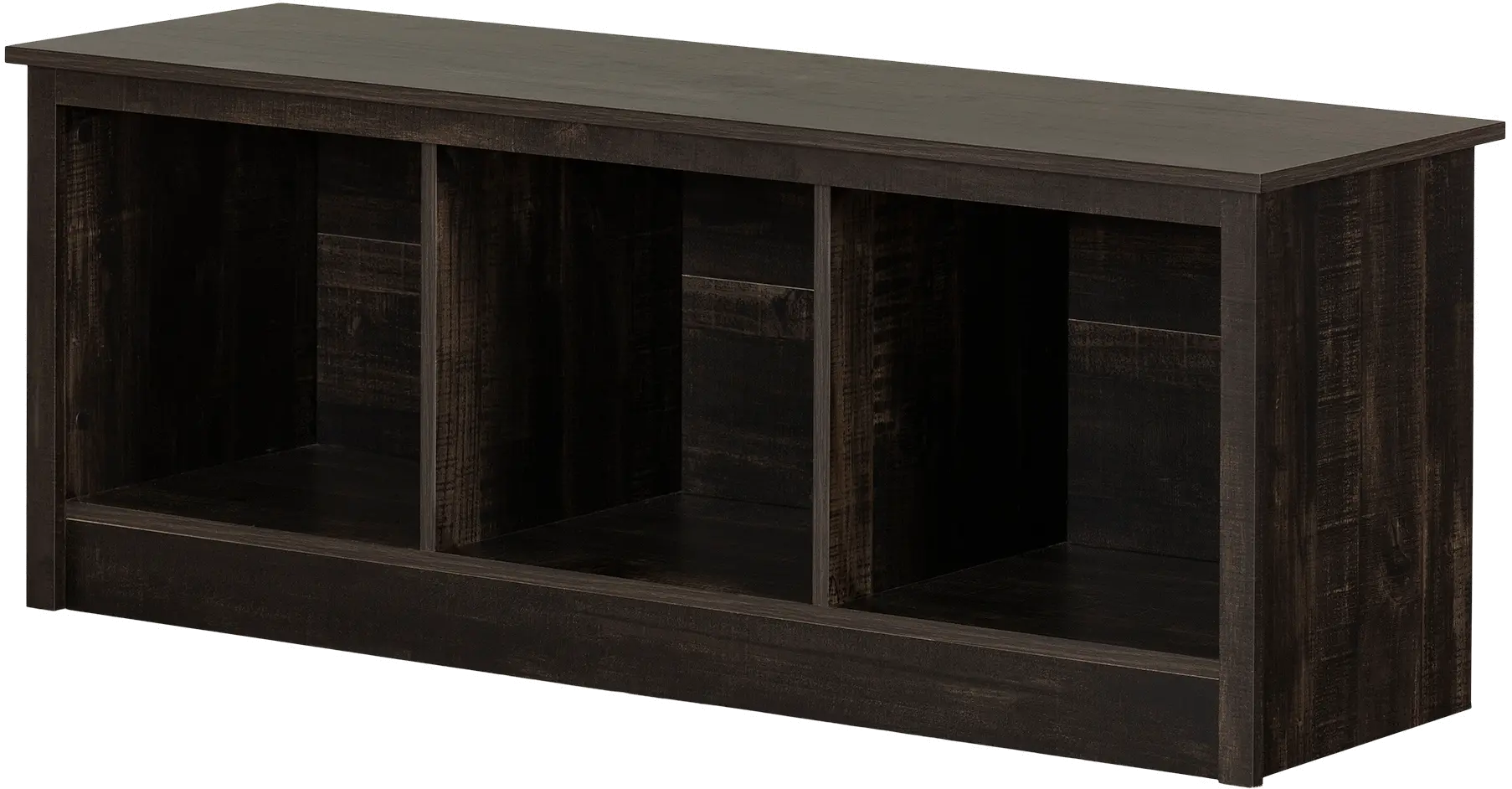14697 Toza Rubbed Black Storage Bench-1