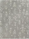 Rosemary 5 x 7 Floral Botanical Outdoor Patio Rug
