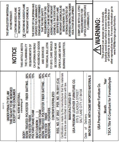 Tahoe Saddle Brown Leather Loveseat-9