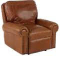 Tahoe Saddle Brown Leather Power Recliner