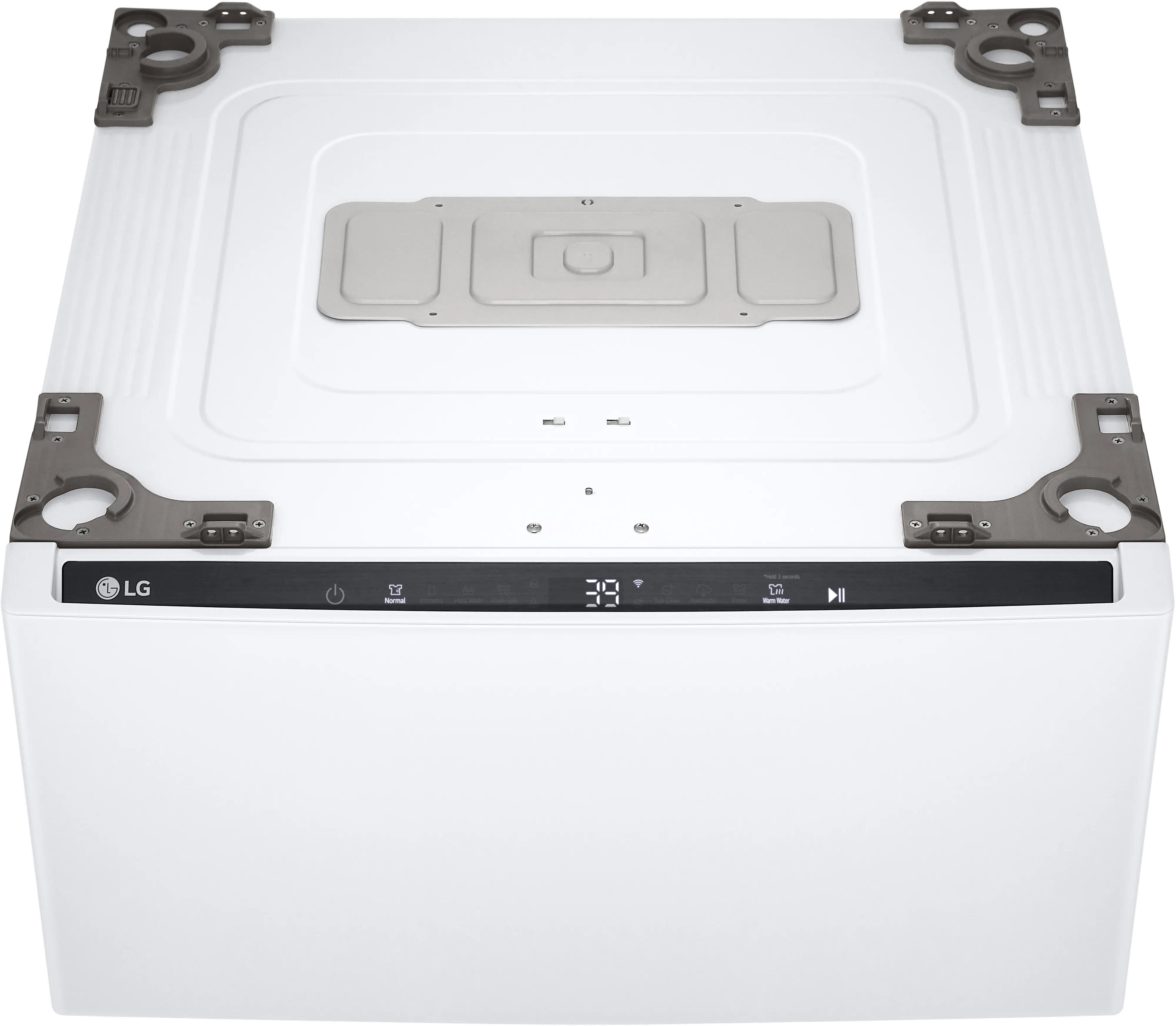 WD300CW LG Sidekick 1.0 cu ft Pedestal Washer - White-1